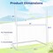 2-in-1 Kids Soccer & Football Goal – UPVC Frame with Heavy-Duty Net & Ground Stakes